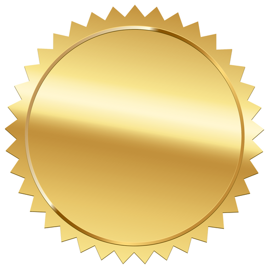 100 Gold Stickers